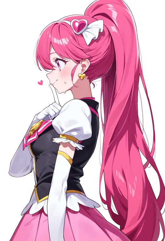masterpiece, best quality, score_7, safe, cure lovely, solo, upper body, simple background — by k3scat, made with ComfyUI