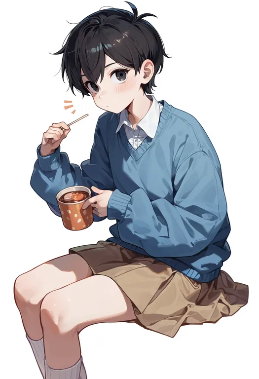 masterpiece, best quality, score_7, safe, sunny (omori), omori — by k3scat, made with ComfyUI
