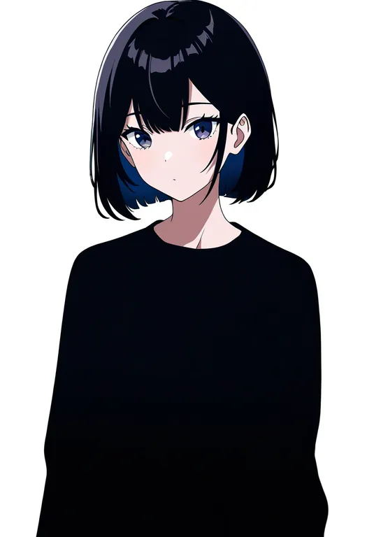 masterpiece, best quality, newest, absurdres, highres, safe, pixiv_id, 1girl, solo, simple_background — by k3scat, made with ComfyUI