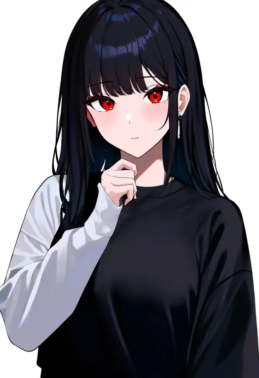 masterpiece, best quality, newest, absurdres, highres, safe, mismatched_sleeves, 1girl, solo, upper_body… — by k3scat, made with ComfyUI