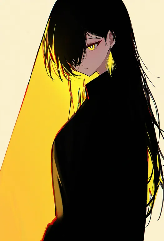 masterpiece, best quality, newest, absurdres, highres, safe, yellow_feathers, 1girl, solo, simple_background — by k3scat, made with ComfyUI