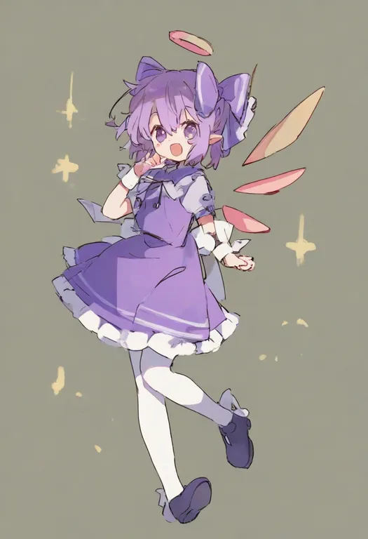 masterpiece, best quality, general, detached wings, 1girl, solo, full body, simple background — by k3scat, made with ComfyUI