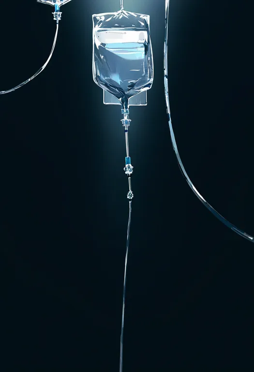 masterpiece, best quality, newest, absurdres, highres, safe, intravenous_drip, 1girl, solo, simple_background — by k3scat, made with ComfyUI