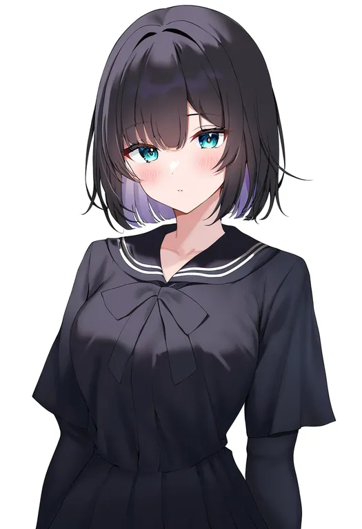 masterpiece, best quality, newest, absurdres, highres, safe, miyu_miyu, solo, upper_body, simple_background — by k3scat, made with ComfyUI