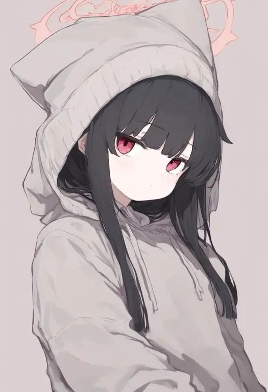 masterpiece, best quality, general, drawstring, 1girl, solo, simple background — by k3scat, made with ComfyUI
