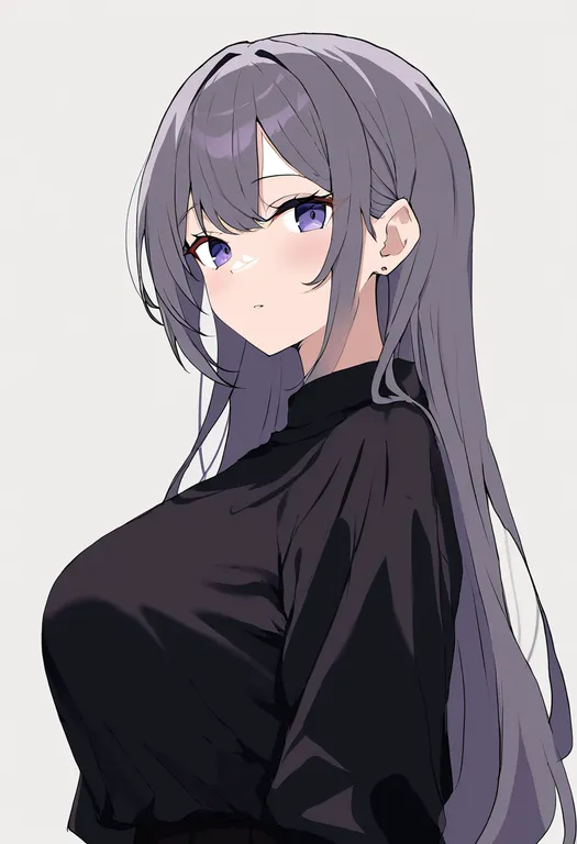masterpiece, best quality, newest, absurdres, highres, safe, kouhaku_nawa, 1girl, solo, simple_background — by k3scat, made with ComfyUI