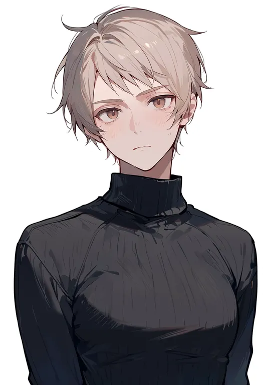 masterpiece, best quality, score_7, safe, prussia (hetalia), solo, upper body, simple background — by k3scat, made with ComfyUI