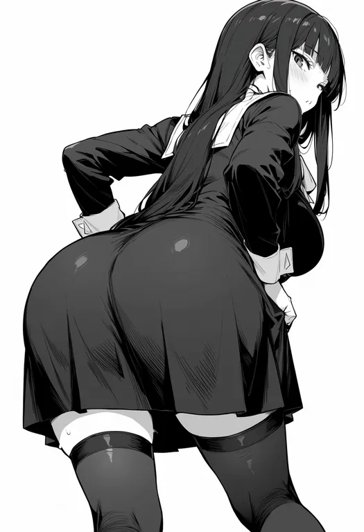 masterpiece, best quality, score_7, safe, kaguya (cho kaguya-hime!), cho kaguya-hime! — by k3scat, made with ComfyUI