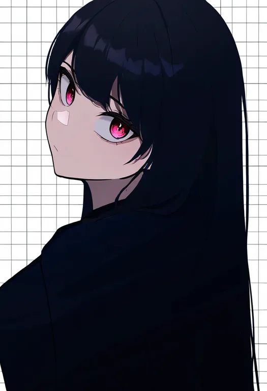 masterpiece, best quality, newest, absurdres, highres, safe, grid, 1girl, solo, simple_background — by k3scat, made with ComfyUI