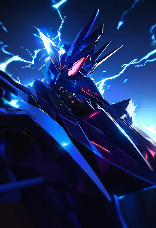 masterpiece, best quality, newest, absurdres, highres, safe, thunder_force, solo, simple_background — by k3scat, made with ComfyUI