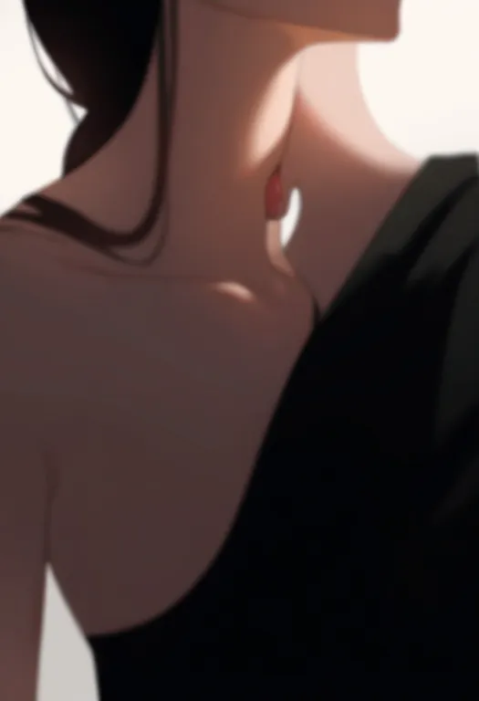 masterpiece, best quality, newest, absurdres, highres, safe, licking_another's_neck, 1girl, solo, simple_background — by k3scat, made with ComfyUI