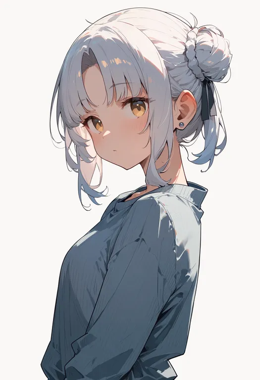 masterpiece, best quality, score_7, safe, hirato (kancolle), solo, upper body, simple background — by k3scat, made with ComfyUI
