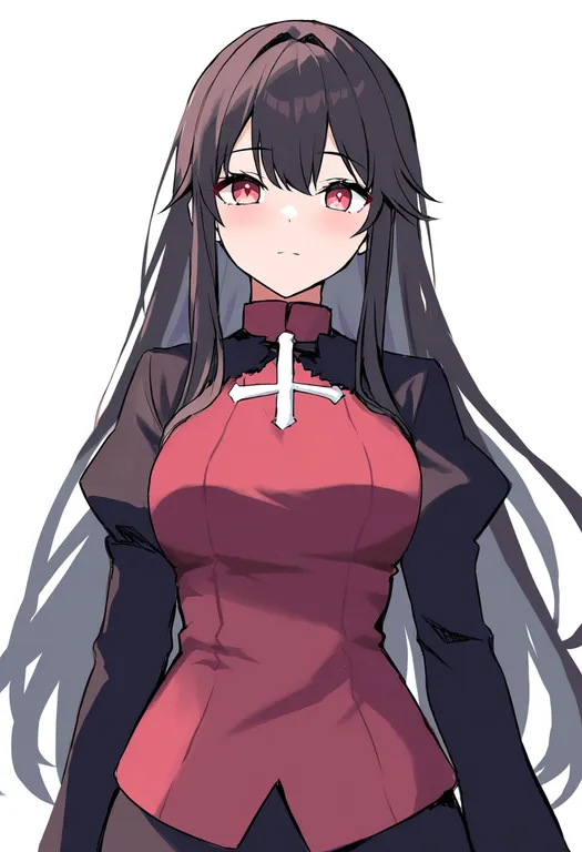 masterpiece, best quality, newest, absurdres, highres, safe, summon_night_3, solo, simple_background — by k3scat, made with ComfyUI