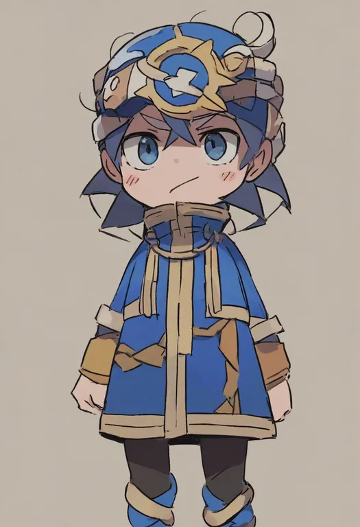 masterpiece, best quality, general, classicaloid, solo, simple background — by k3scat, made with ComfyUI