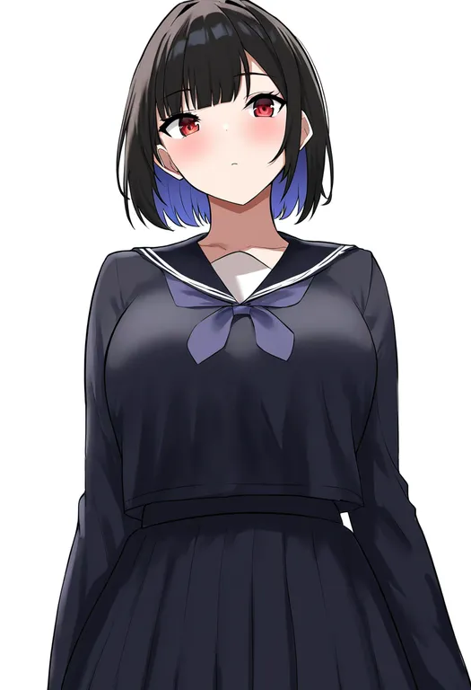 masterpiece, best quality, newest, absurdres, highres, safe, kateikyoushi_no_onee-san, solo, simple_background — by k3scat, made with ComfyUI