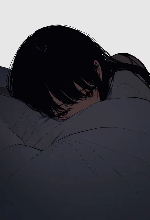 masterpiece, best quality, newest, absurdres, highres, safe, on_bed, 1girl, solo, simple_background — by k3scat, made with ComfyUI