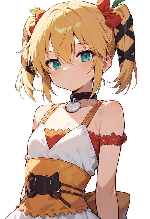 masterpiece, best quality, score_7, safe, edna (tales), solo, upper body, simple background — by k3scat, made with ComfyUI