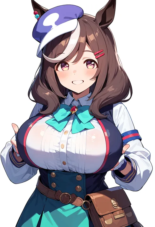 masterpiece, best quality, score_7, safe, matikanetannhauser (panpaka tiltott) (umamusume), umamusume, solo, upper body, — by k3scat, made with ComfyUI