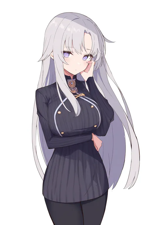 masterpiece, best quality, newest, absurdres, highres, safe, summon_night_swordcraft_story_2, solo, simple_background — by k3scat, made with ComfyUI