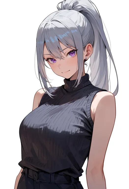 masterpiece, best quality, score_7, safe, higuchi kaede, solo, upper body, simple background — by k3scat, made with ComfyUI