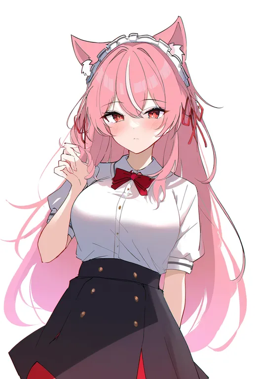 masterpiece, best quality, newest, absurdres, highres, safe, shunki_gentei_poco_a_poco!, solo, simple_background — by k3scat, made with ComfyUI