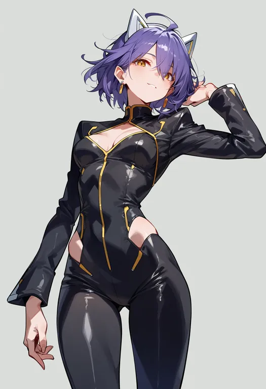 masterpiece, best quality, score_7, safe, phantasy star ii, solo, simple background — by k3scat, made with ComfyUI
