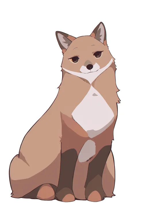 masterpiece, best quality, newest, absurdres, highres, safe, person_and_animalization, 1girl, solo, simple_background — by k3scat, made with ComfyUI