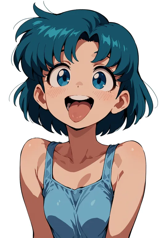 masterpiece, best quality, score_7, safe, mizuno ami, solo, upper body, simple background — by k3scat, made with ComfyUI