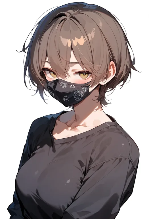 masterpiece, best quality, score_7, safe, carbuncle (puyopuyo), puyopuyo, solo, upper body, simple background — by k3scat, made with ComfyUI