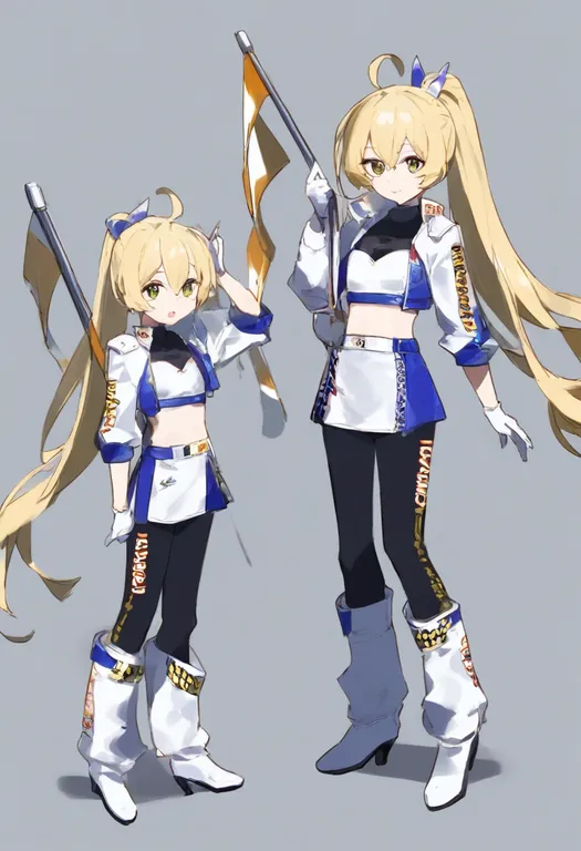masterpiece, best quality, general, race queen, 1girl, solo, simple background — by k3scat, made with ComfyUI