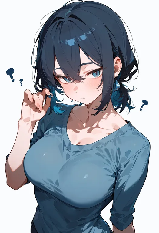 masterpiece, best quality, score_7, safe, n (pokemon), pokemon, solo, upper body, simple background — by k3scat, made with ComfyUI