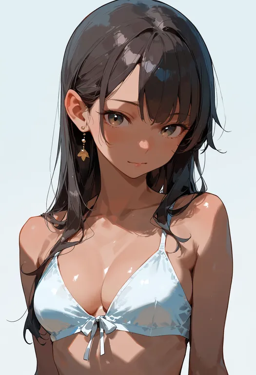 masterpiece, best quality, score_7, safe, fairy (kancolle), solo, upper body, simple background — by k3scat, made with ComfyUI