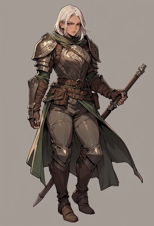 masterpiece, best quality, score_7, safe, the elder scrolls, solo, simple background — by k3scat, made with ComfyUI