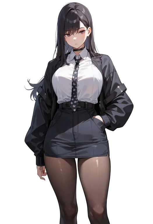 masterpiece, best quality, score_7, safe, train, 1girl, solo, simple background — by k3scat, made with ComfyUI