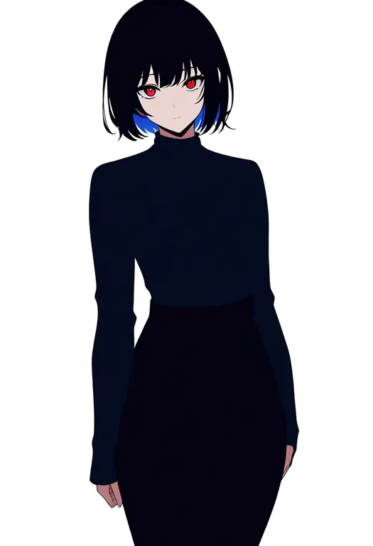 masterpiece, best quality, newest, absurdres, highres, safe, no_legwear, 1girl, solo, simple_background — by k3scat, made with ComfyUI