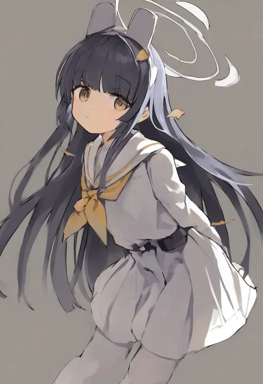 masterpiece, best quality, general, pleated dress, 1girl, solo, simple background — by k3scat, made with ComfyUI