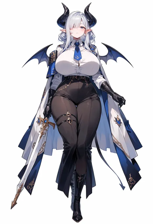 masterpiece, best quality, score_7, safe, pixiv fantasia mountain of heaven, solo, simple background — by k3scat, made with ComfyUI
