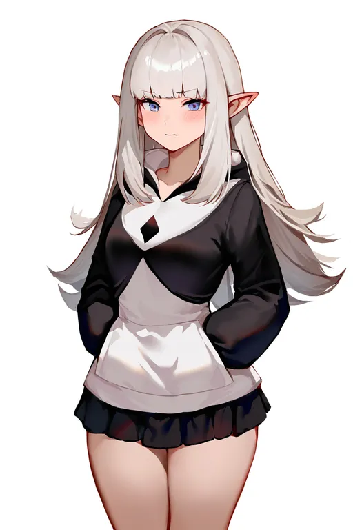 masterpiece, best quality, newest, absurdres, highres, safe, bravely_default:_flying_fairy, solo, simple_background — by k3scat, made with ComfyUI
