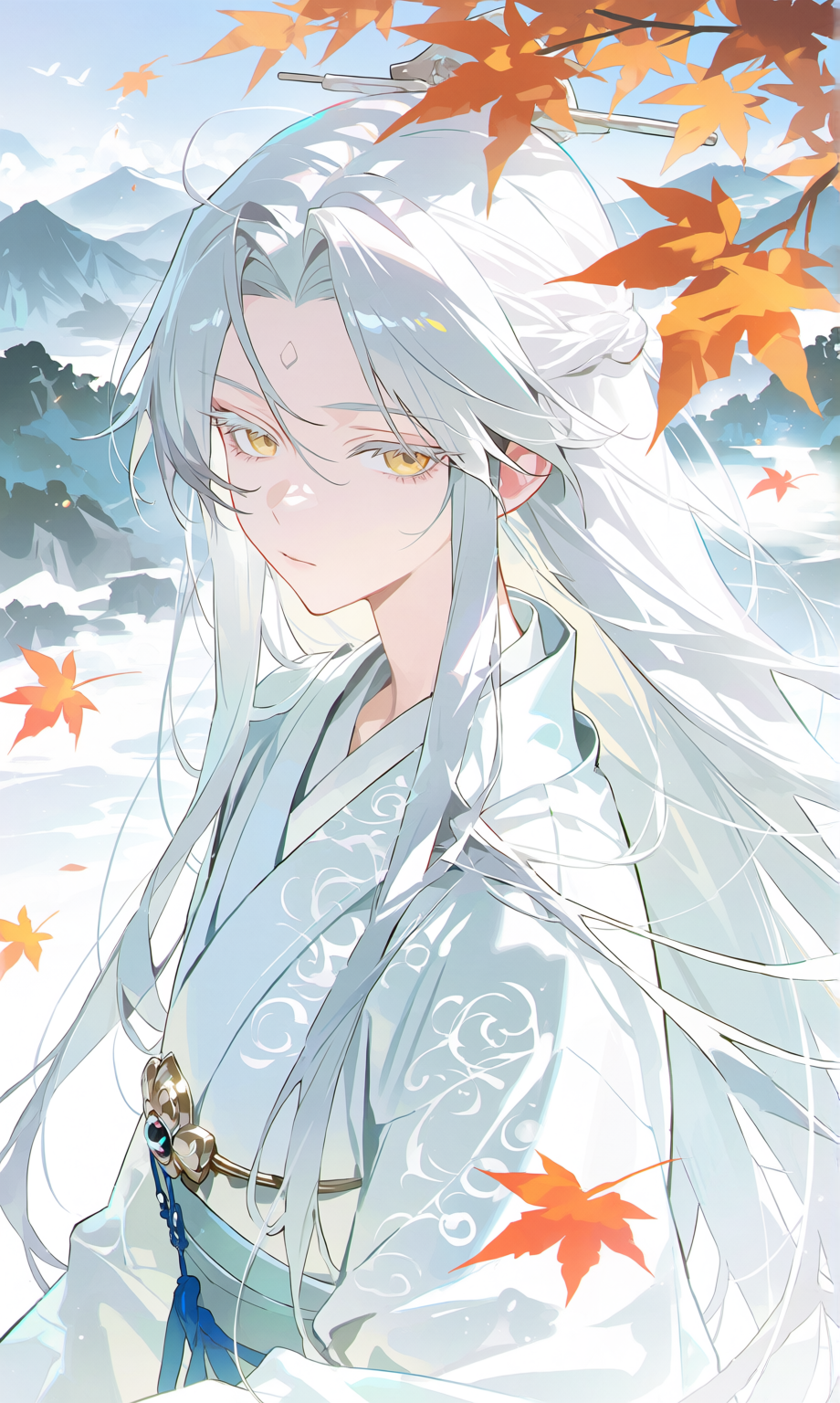 1gril, 2d, amber eyes, anime face — ComfyUI AI art · Latent