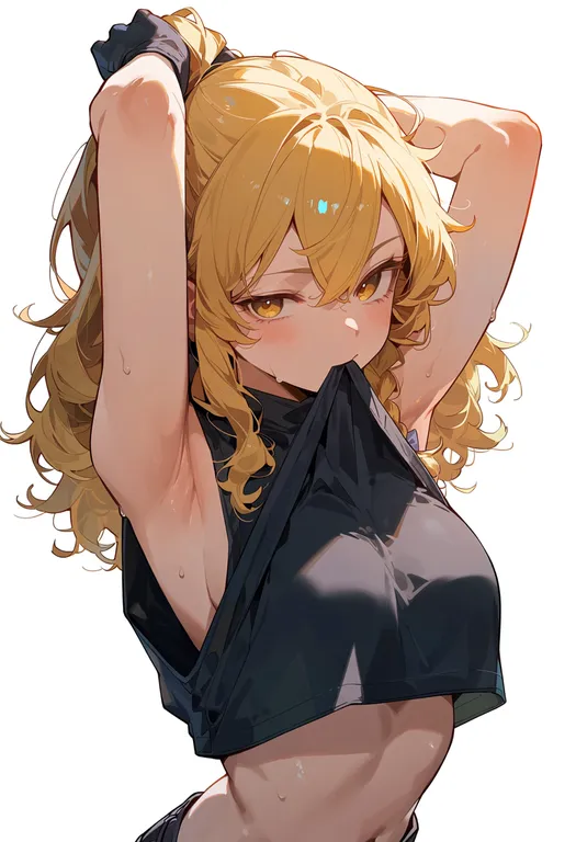 masterpiece, best quality, score_7, safe, kirisame marisa (pc-98), solo, upper body, simple background — by k3scat, made with ComfyUI