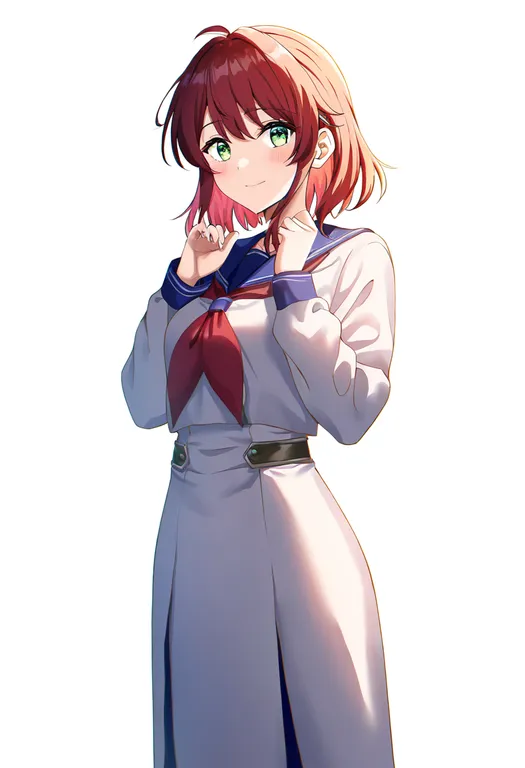 masterpiece, best quality, newest, absurdres, highres, safe, aoki_densetsu_shoot!, solo, full_body, simple_background — by k3scat, made with ComfyUI