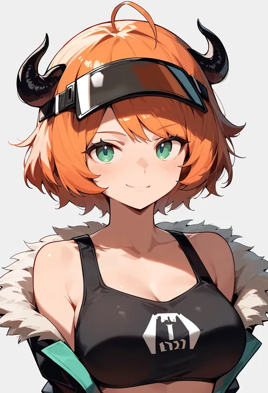 masterpiece, best quality, score_7, safe, croissant (arknights), arknights, solo, upper body, simple background — by k3scat, made with ComfyUI