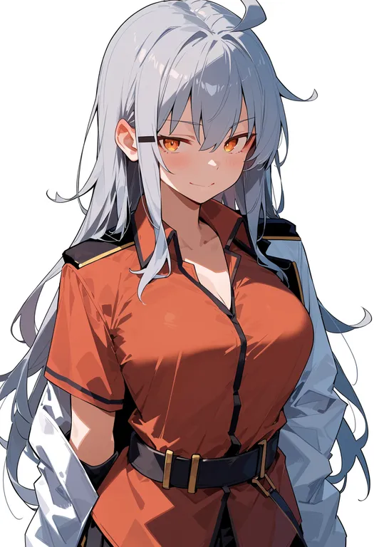 masterpiece, best quality, score_7, safe, gangut (kancolle), solo, upper body, simple background — by k3scat, made with ComfyUI