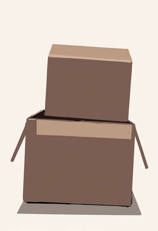 masterpiece, best quality, newest, absurdres, highres, safe, cardboard_box, 1girl, solo, simple_background — by k3scat, made with ComfyUI