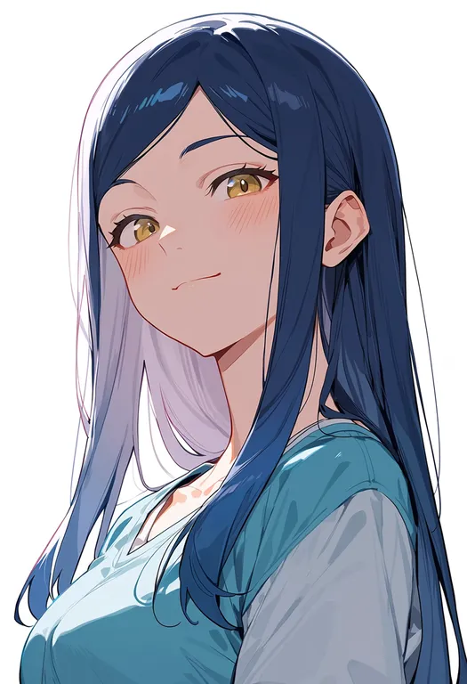 masterpiece, best quality, score_7, safe, kuga natsuki, solo, upper body, simple background — by k3scat, made with ComfyUI