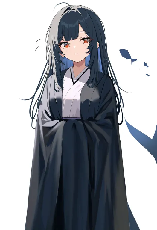 masterpiece, best quality, newest, absurdres, highres, safe, fish_tail, 1girl, solo, simple_background — by k3scat, made with ComfyUI
