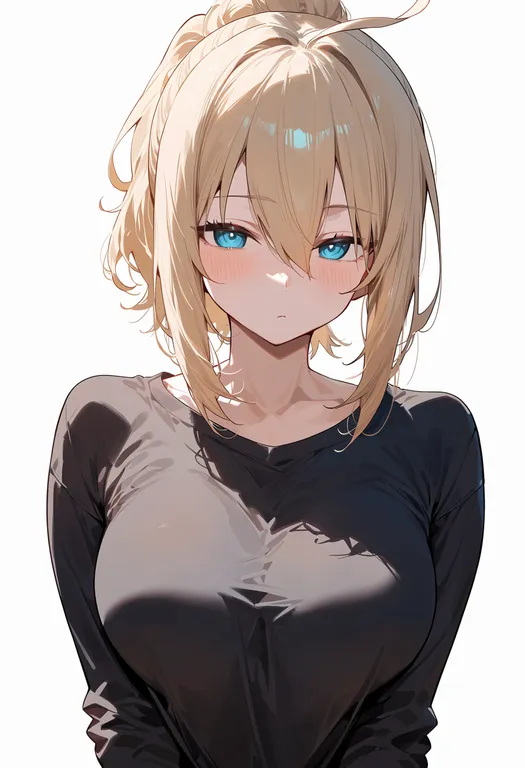 masterpiece, best quality, score_7, safe, mysterious heroine x (fate), solo, upper body, simple background — by k3scat, made with ComfyUI