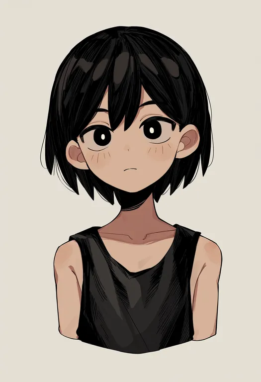 masterpiece, best quality, score_7, safe, kel (omori), omori, solo, upper body, simple background — by k3scat, made with ComfyUI