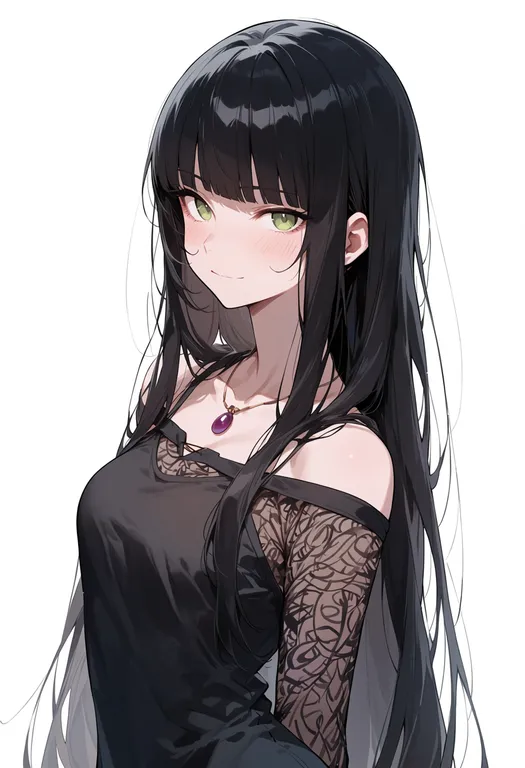 masterpiece, best quality, score_7, safe, yan qing (fate), solo, upper body, simple background — by k3scat, made with ComfyUI