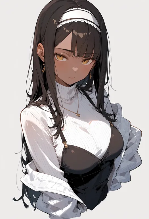 masterpiece, best quality, score_7, safe, stheno (fate), solo, upper body, simple background — by k3scat, made with ComfyUI